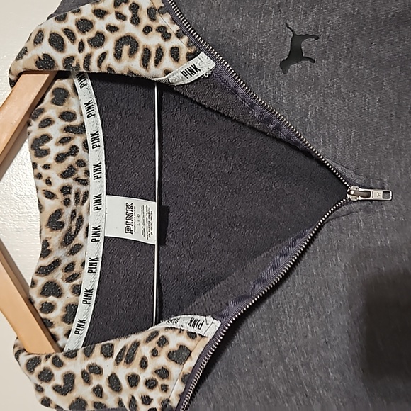 Vs Pink 3/4 zip sz L - Picture 3 of 5